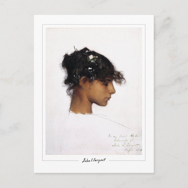 Carte Postale John Singer Sargent #2 - Beaux-Arts (Devant)