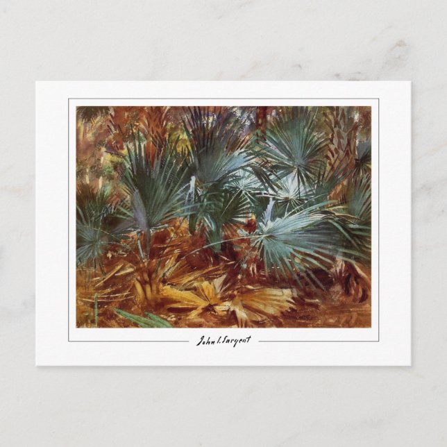 Carte Postale John Singer Sargent #410-2 - Beaux-Arts (Devant)