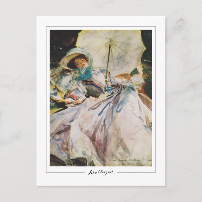 Carte Postale John Singer Sargent #469 - Beaux-Arts (Devant)