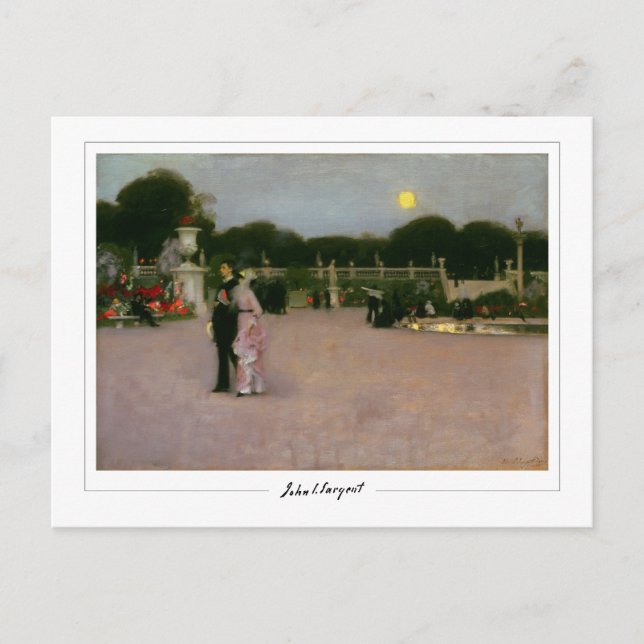 Carte Postale John Singer Sargent #5-2 - Beaux-Arts (Devant)