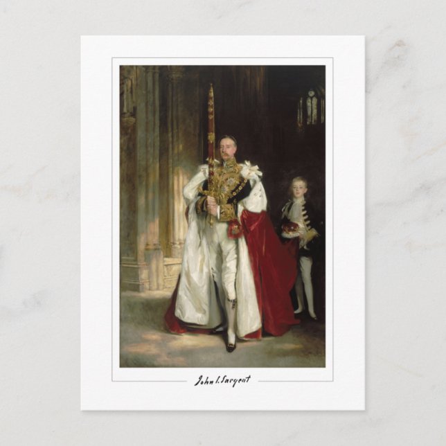 Carte Postale John Singer Sargent #7-2 - Art (Devant)