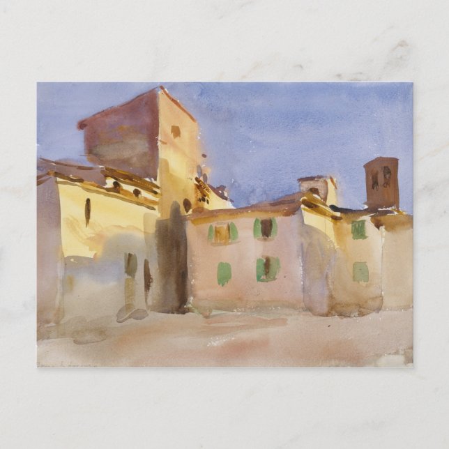 Carte Postale John Singer Sargent - Borgo San Lorenzo (Devant)