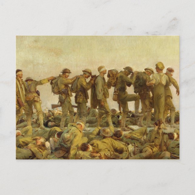 Carte Postale John Singer Sargent - Gazés (Devant)