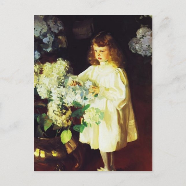 Carte Postale John Singer Sargent- Helen Sears (Devant)