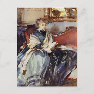 Carte Postale John Singer Sargent : La robe verte