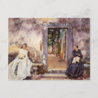 John Singer Sargent - Le mur du jardin