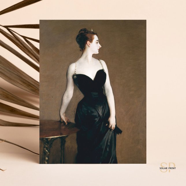 Carte Postale John Singer Sargent Madame X Peinture Art Imprimer (Créateur téléchargé)
