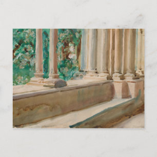 Carte Postale John Singer Sargent - Tarragona Terrasse et jardin