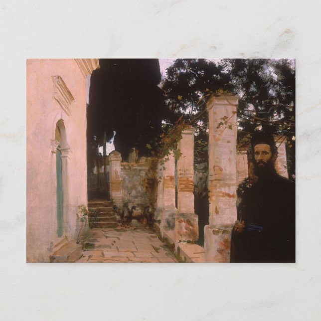 Carte Postale John Singer Sargent - Vespers (Devant)