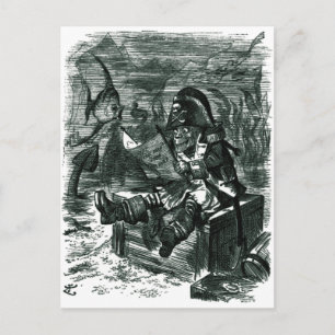 Carte Postale John Tenniel : Davy Jones Locker