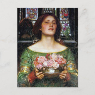 Carte Postale John Waterhouse - Gather Ye Rosebuds