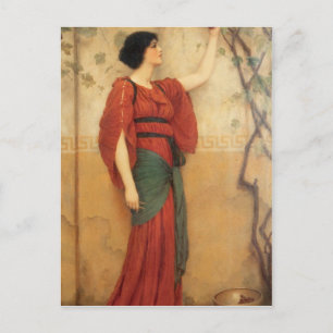 Carte Postale John William Godward - Automne
