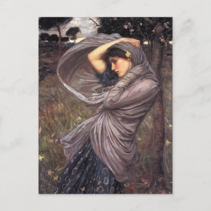 Carte Postale John William Waterhouse - Boreas