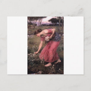 Carte Postale John William Waterhouse - Narcissus - Beaux-Arts