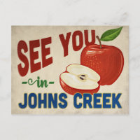Johns Creek Georgia Apple - Vintage voyage