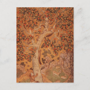 Carte Postale Johnson Album I, écureuils no 30 à bord d'un avion