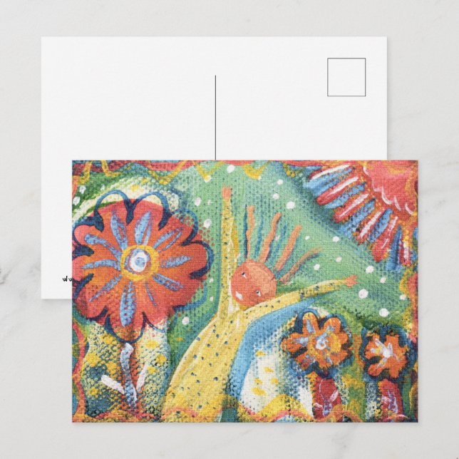 Carte Postale Joie (Devant / Derrière)