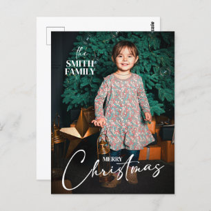 Carte Postale Joie classique Joyeux Noël Vacances Enfants Photo