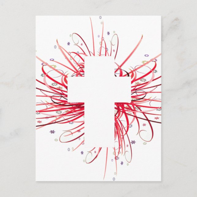 Carte Postale JOIE ! dans la Croix (Devant)