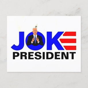 Carte Postale Joke Biden