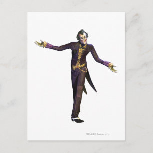 Carte Postale Joker Arms Out