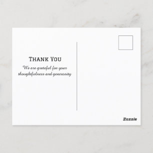 Carte Postale Joli chien Shihtzu chapeau de Père Noël Noël Merci