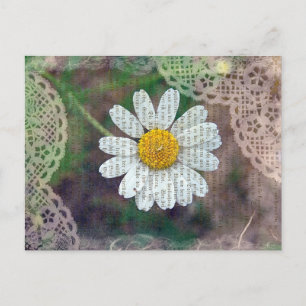 Carte Postale Joli comme une marguerite