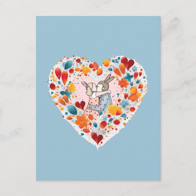 Carte Postale Joli couple (Devant)
