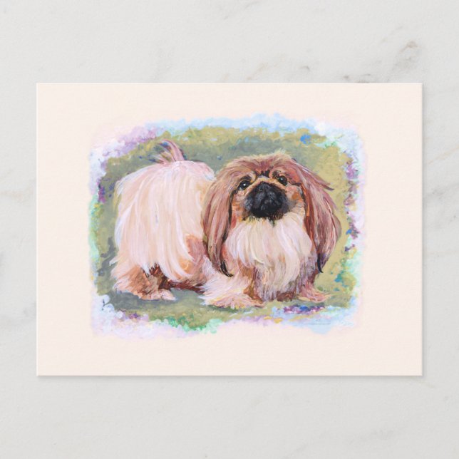 Carte Postale Joli en rose (Devant)