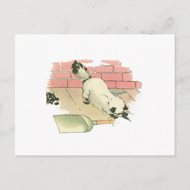 Carte Postale Joli Kitty Vintage (Devant)