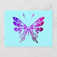 Joli papillon décoratif multicolore