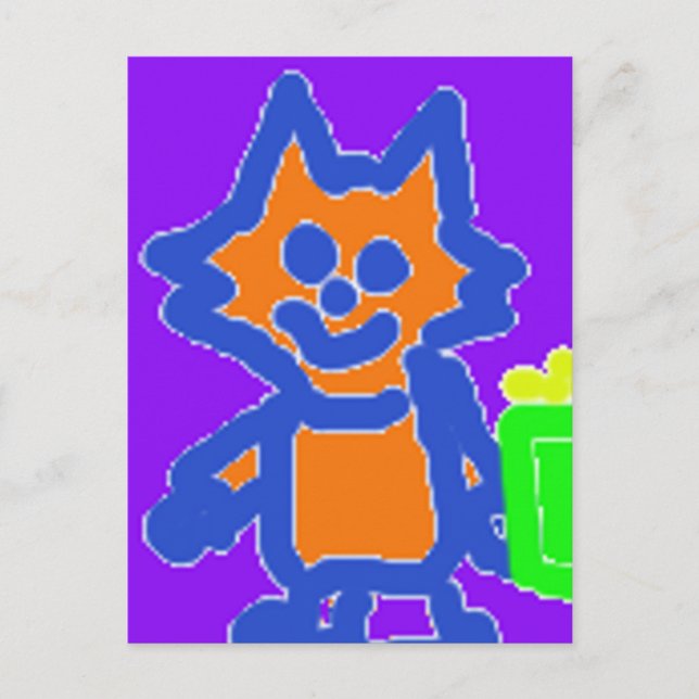 Carte Postale Joli petit chat  (Devant)