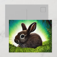 Joli petit lapin de livre d'images