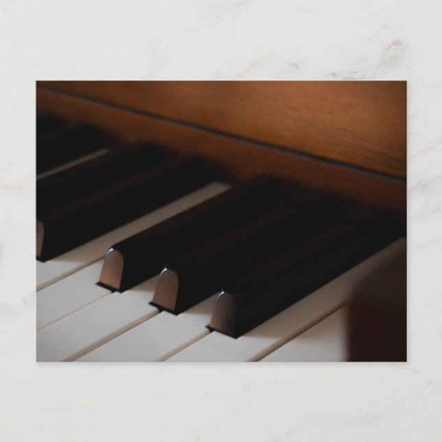 Carte Postale Joli Piano (Devant)