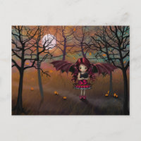 Joli Vampire d'Automne et Chat Noir