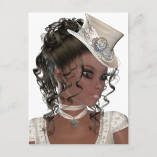 Carte Postale Jolie Africaine Américaine