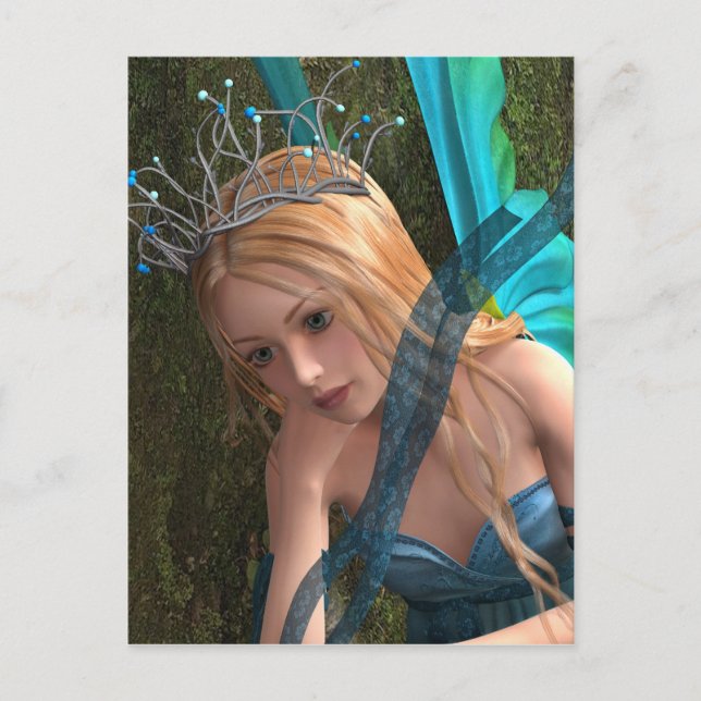 Carte Postale Jolie fée (Devant)