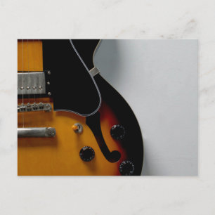 Carte Postale Jolie guitare acoustique