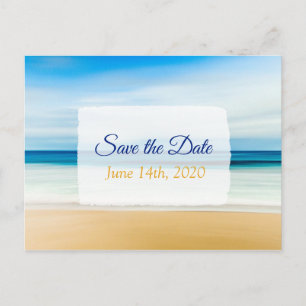 Carte Postale Jolie jaune jonquille Fleurs Enregistrer la date