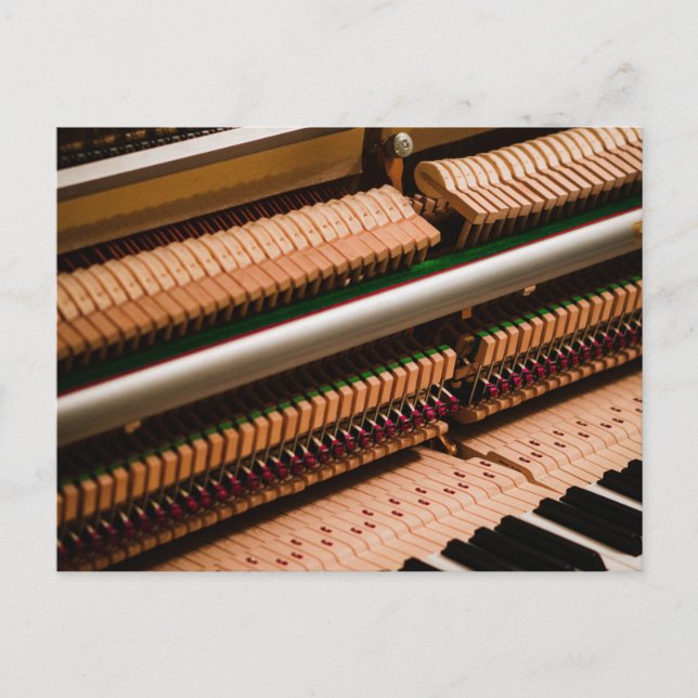 Carte Postale Jolie œuvre d'art pour piano (Devant)