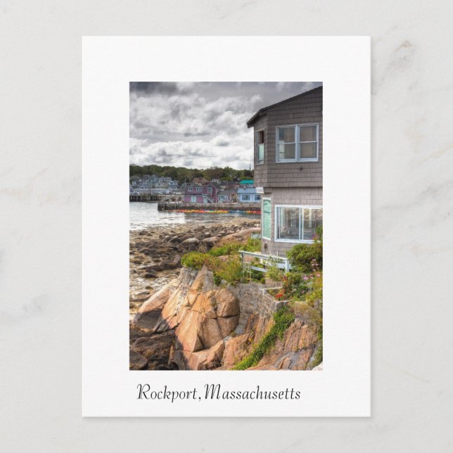 Carte Postale Jolie petite maison de plage (Devant)