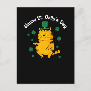 Carte Postale Jolie St. Catty's Day pour St. Patty