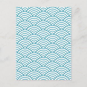 Carte Postale Jolie vague turquoise