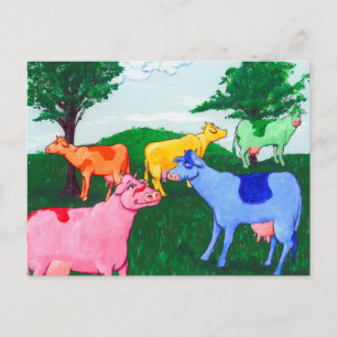 Carte Postale Jolies vaches