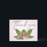 Carte Postale Jolis petits amis sauvages de la forêt verdoyante<br><div class="desc">Vous pouvez trouver ceci et de nombreux autres articles assortis dans ma boutique ou m'envoyer un message si vous n'avez pas trouvé celui dont vous avez besoin</div>