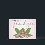 Carte Postale Jolis petits amis sauvages de la forêt verdoyante<br><div class="desc">Vous pouvez trouver ceci et de nombreux autres articles assortis dans ma boutique ou m'envoyer un message si vous n'avez pas trouvé celui dont vous avez besoin</div>