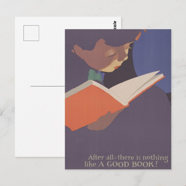 Carte Postale Jon O Brubaker Affiche de lecture de la Semaine du (Devant / Derrière)