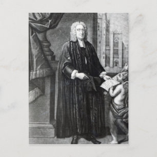 Carte Postale Jonathan Swift, gravé par Andrew Miller, 1743