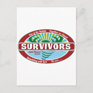 Carte Postale Joplin Survivor