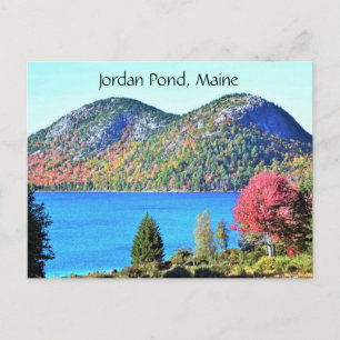 Carte postale Jordan Pond Maine